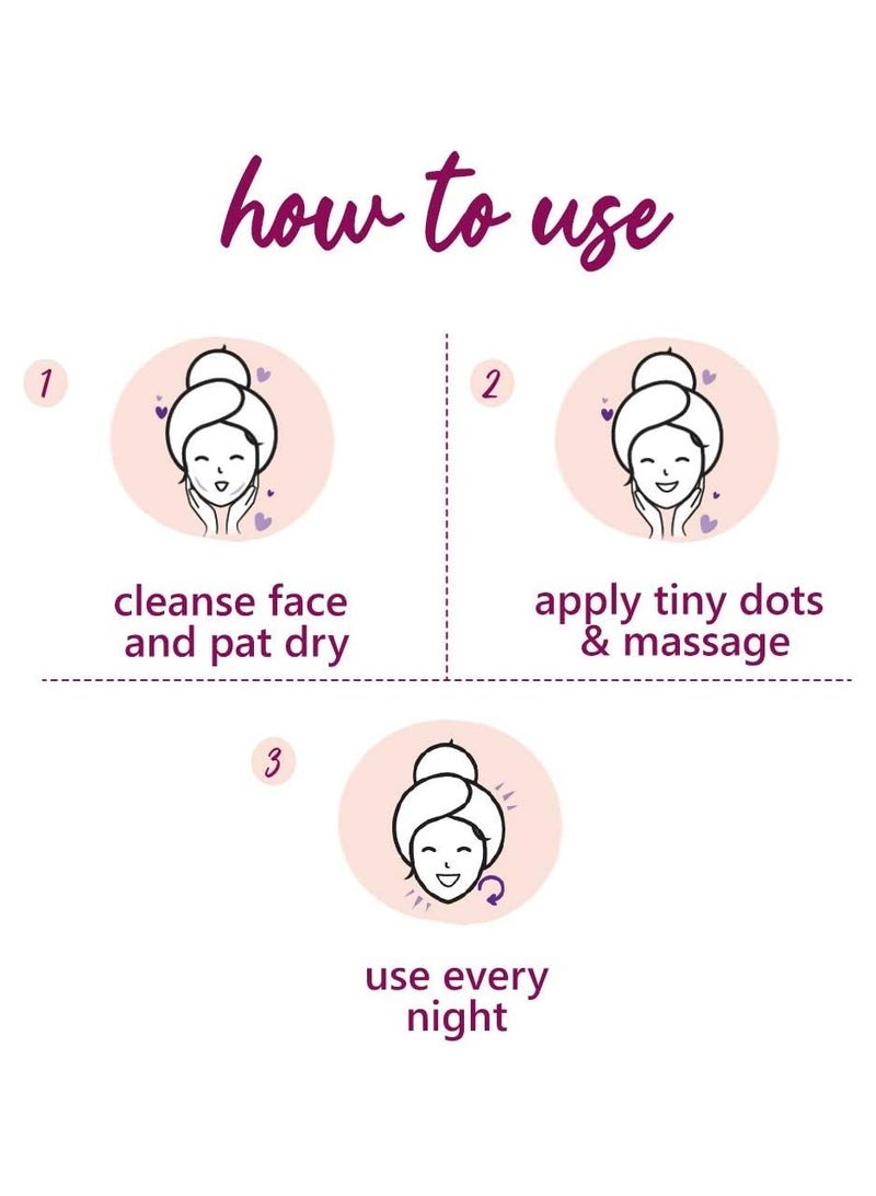 Plum Overnight Cream, Bright Years Restorative Overnight Creme, 50 ml, Age Specialist, For Normal And Dry Skin, Vegan Skin Care - Image 4