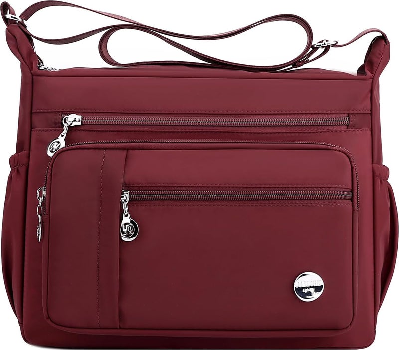 MINTEGRA Store Women Shoulder Handbag Roomy Multiple Pockets Bag Ladies Crossbody Purse Fashion Tote Top Handle Satchel - Image 1