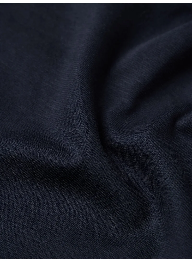 The Souled Store Navy Blue The Souled Store Men Navy Solid Baggy Fit Korean Joggers for Men | Best Price UAE