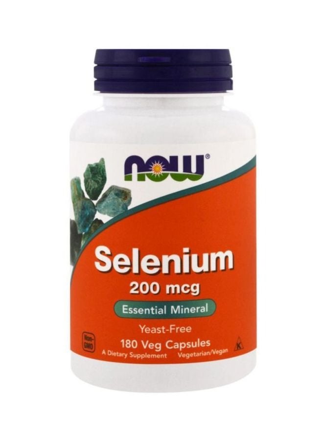 ناو مكمل غذائي سيلينيوم 200 مجم - 180 كبسولة