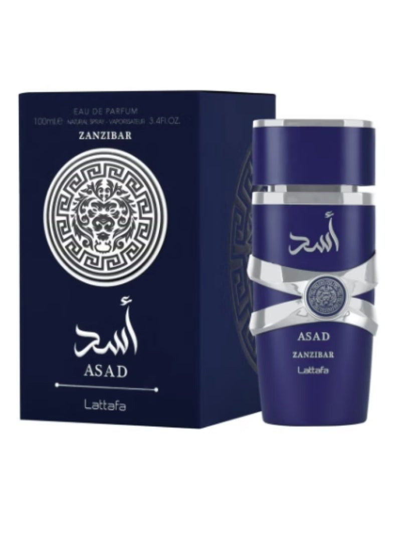Lattafa Asad Zanzibar - Eau de Parfum for Men 100ML