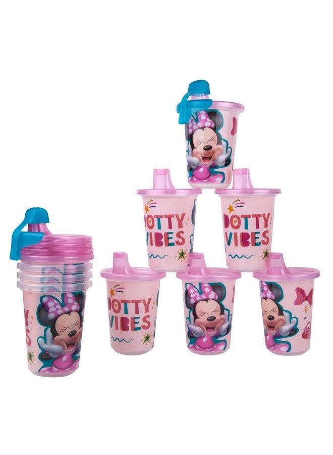 ذا فيرست ييرز أكواب الشرب ميني ماوس من ديزني من ذا فيرست ييرز - أكواب قابلة لإعادة الاستخدام للأطفال الصغار مع أغطية - عبوة حفلات للأطفال مع غطائين للسفر - 10 أونصة - 10 قطع - Image 5