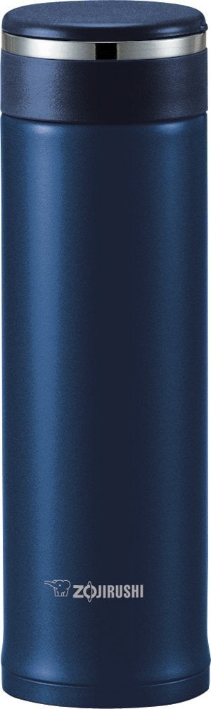Zojirushi Zojirushi Stainless Steel Travel Mug with Tea Leaf Filter  16-Ounce/0.46-Liter  Deep Blue  - Image 1