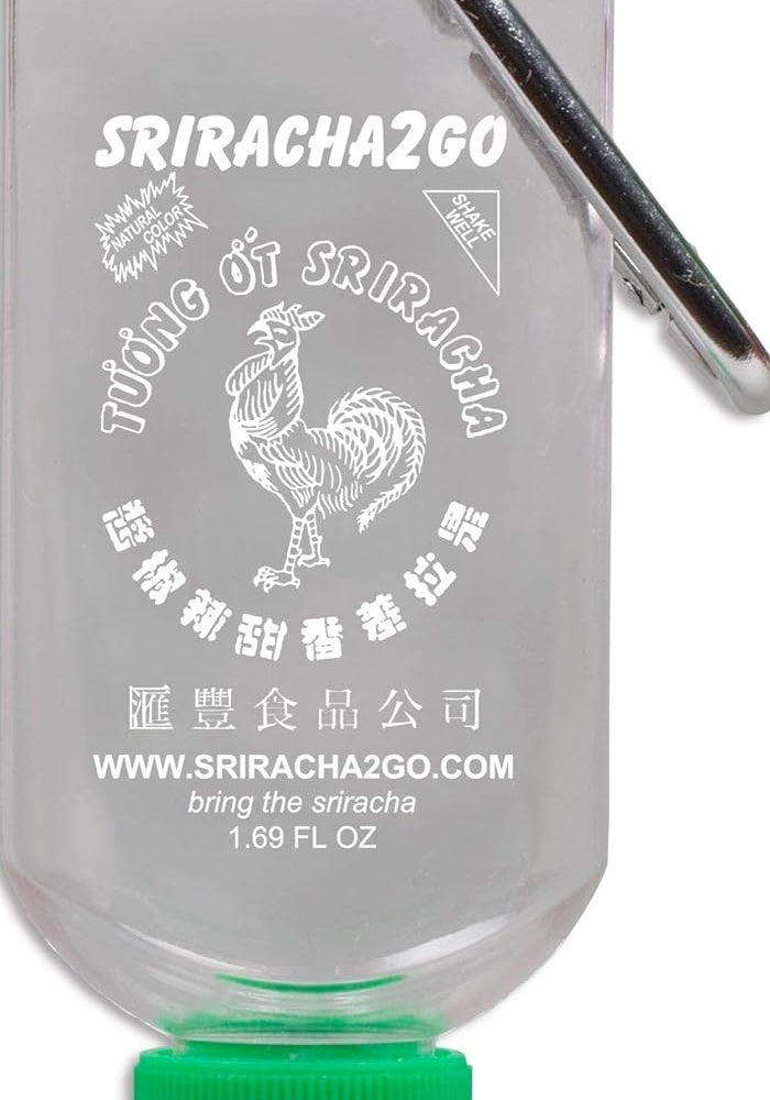 Sriracha2Go Sriracha Hot Sauce Keychain 1.7oz - Image 1
