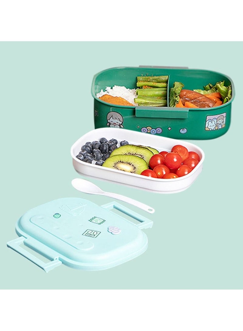 ستار بيبيز صندوق غداء مزدوج الطبقات ، أخضر - Image 3