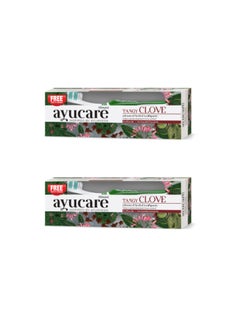 Ayucare Tangy Clove Advanced Herbal Toothpaste 150gm Pack of 2