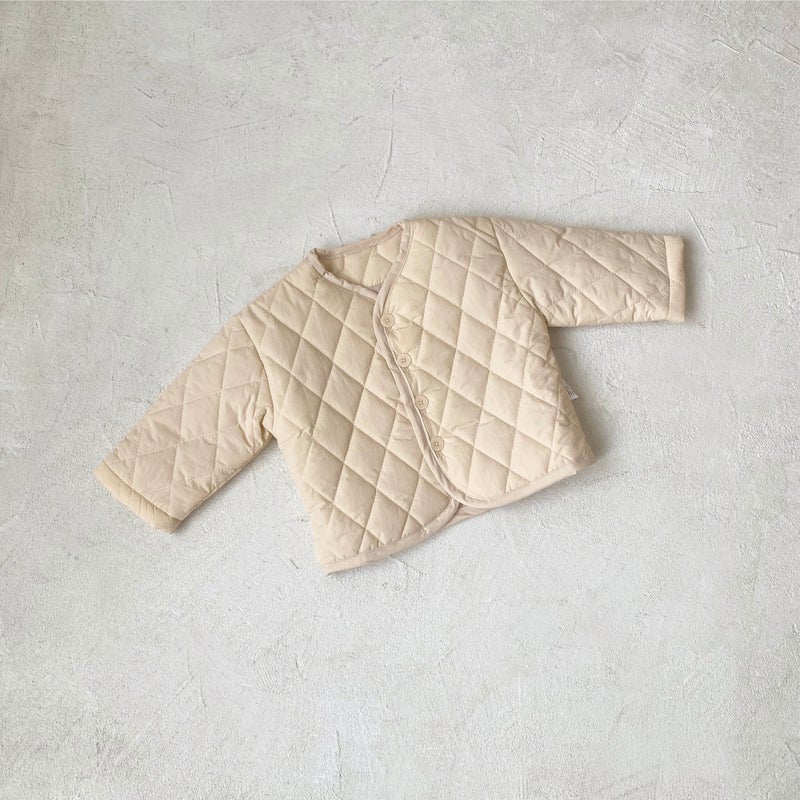 Baby Spring Thin Cotton Jacket For Boys And Girls, Winter Fashion Cardigan Coat, Cotton-Padded Outerwear For Infants And Toddlers - Image 1