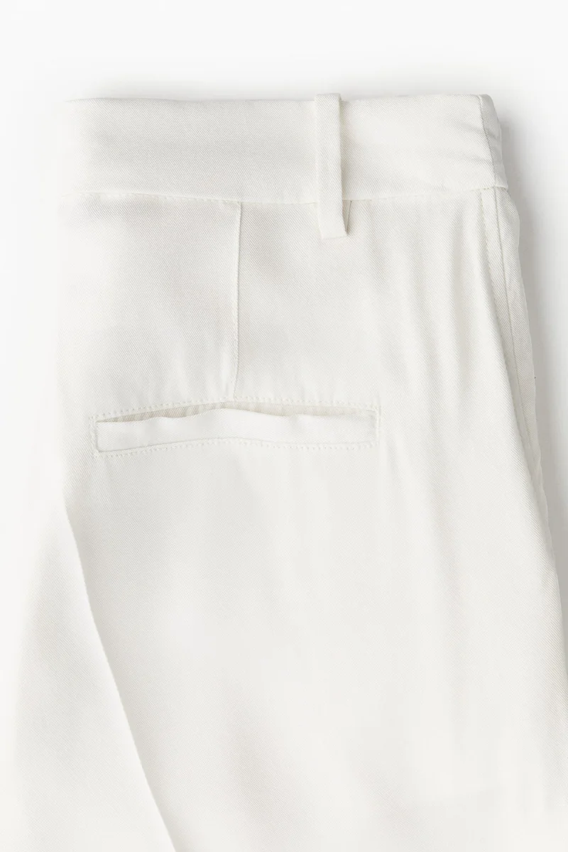 H&M Tailored turn-up trousers