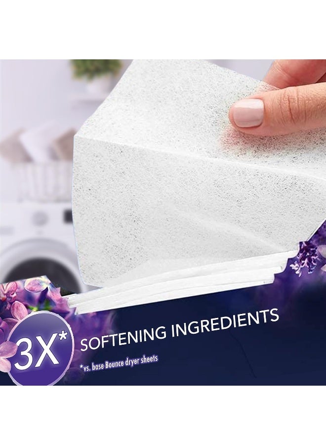 Downy Downy Infusions Mega Dryer Sheets, Laundry Fabric Softener, CALM, Lavender and Vanilla Bean, 180 Count - Image 5