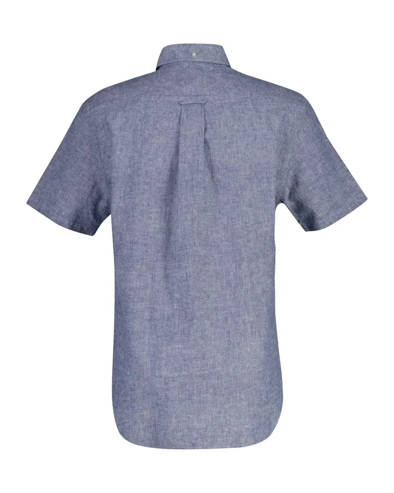 GANT  Regular Cotton Linen Short SleeveShirt for Men | Best Price UAE