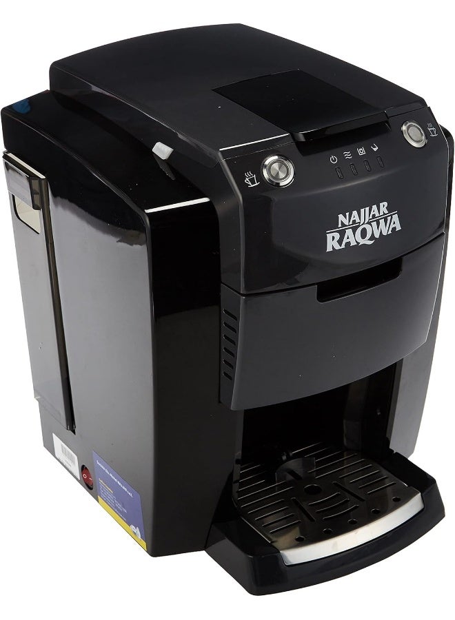 Raqwa آلة القهوة التركية راقوة نجار RQ2000 مجددة - سوداء - Image 2