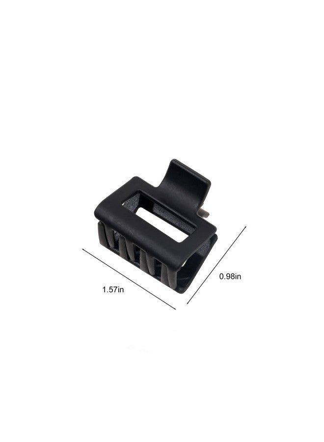 Ivyu Hair Clip - 8 Packs Black Small Claw Clips for Women, 1.57 Inch Mini Hair Clips, Hair Styling Accessories for Women Girls - Image 4
