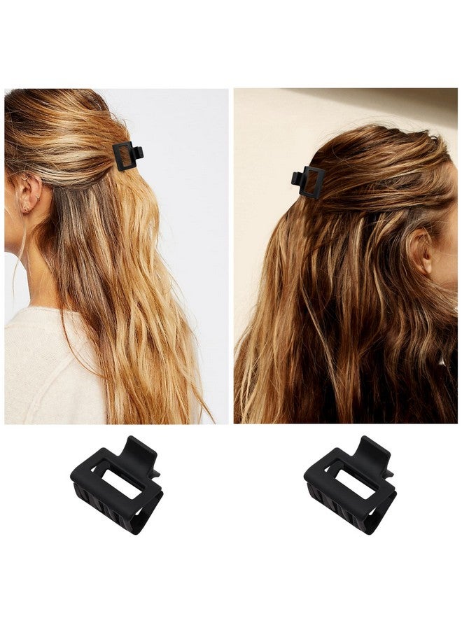 Ivyu Hair Clip - 8 Packs Black Small Claw Clips for Women, 1.57 Inch Mini Hair Clips, Hair Styling Accessories for Women Girls - Image 3