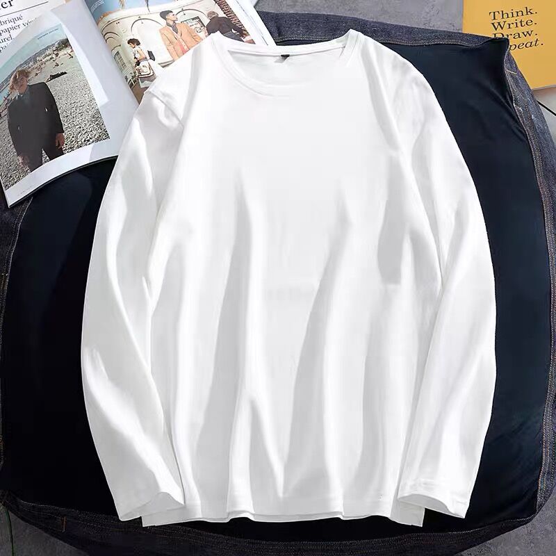 Wholesale a generation of hair velvet semi-high collar bottoming shirt womens fall/winter new slim warm coat for outer wear Long-sleeved T-shirt white regular 