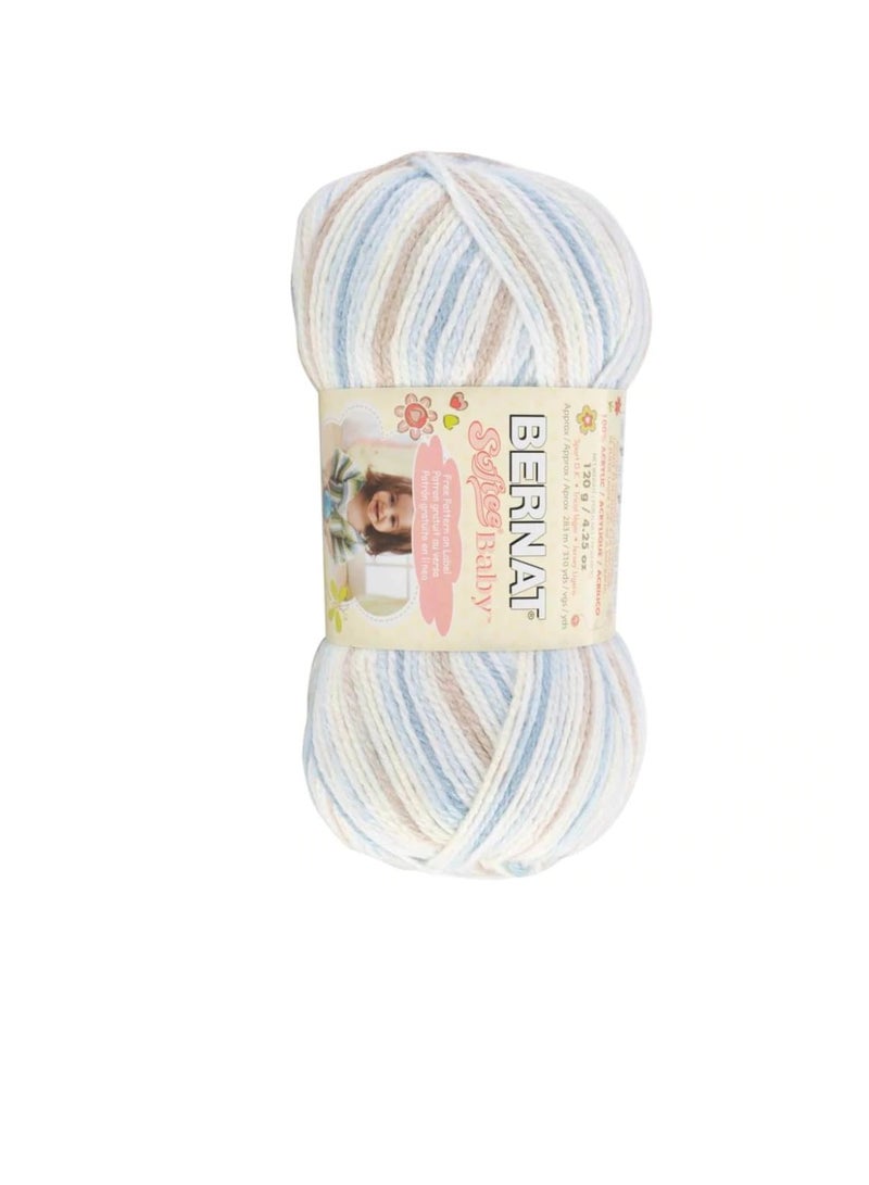 Bernat Softee Baby Yarn Solids Little Boy Blue - Image 3