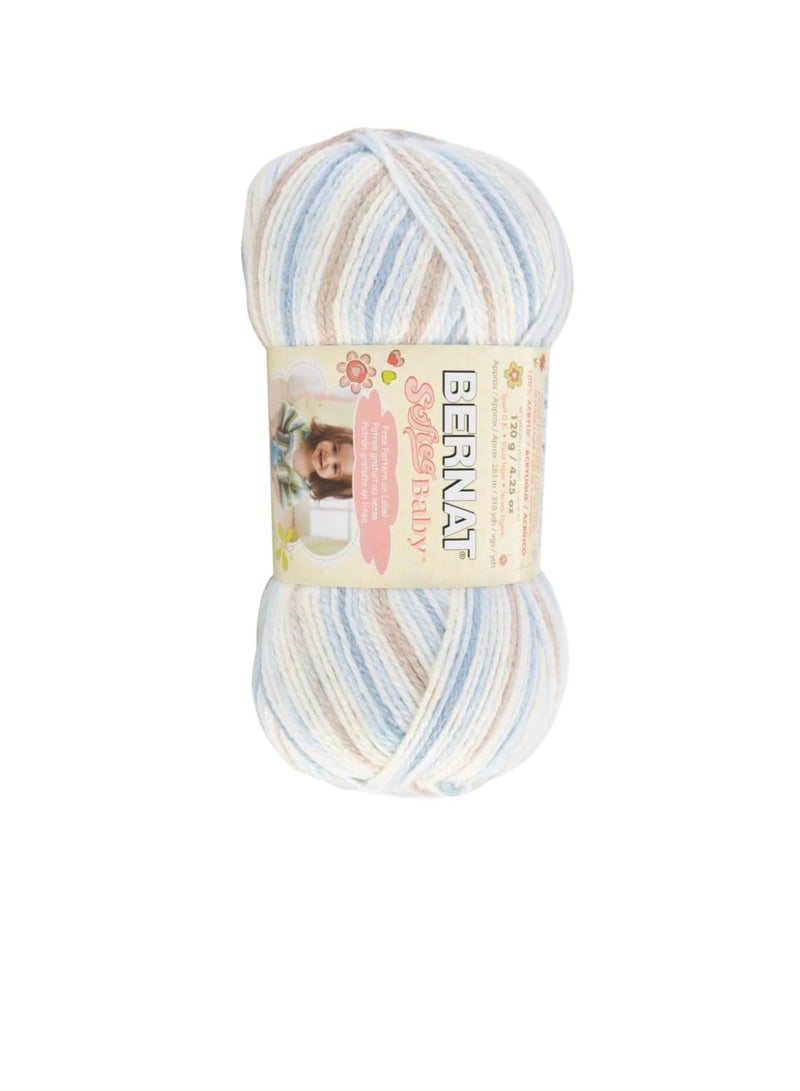 Bernat Softee Baby Yarn Solids Little Boy Blue - Image 1