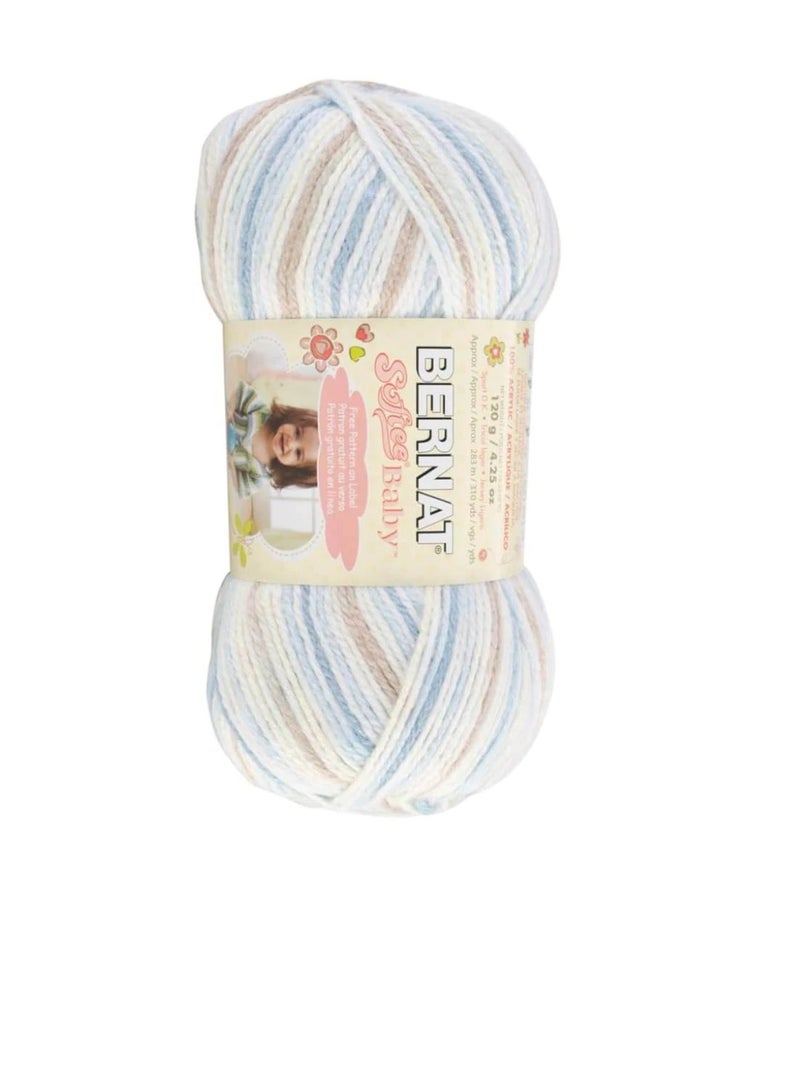 Bernat Softee Baby Yarn Solids Little Boy Blue - Image 2