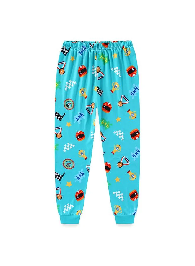 babyqlo Monster Truck Boys Glow in the Dark Pajama Set