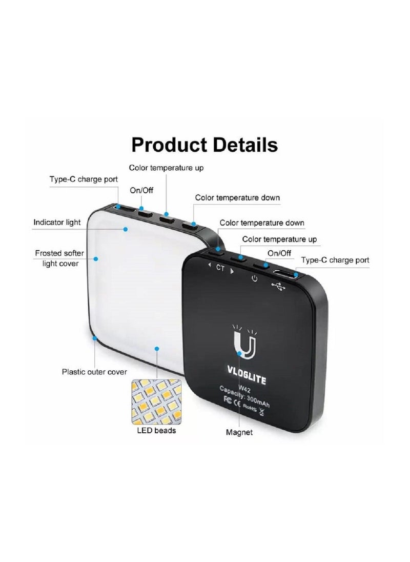 Y&D Magnetic Selfie Light, Adjustable Rechargeable LED Fill Light for iPhone 12 13 14 Series, Compatible with Live Stream, Makeup, TIK Tok, Video  - Image 3