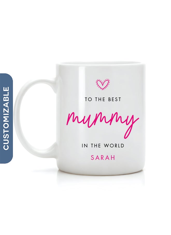 Share the Love The Best Mummy In The World, Personalised Mother's Day Mug 