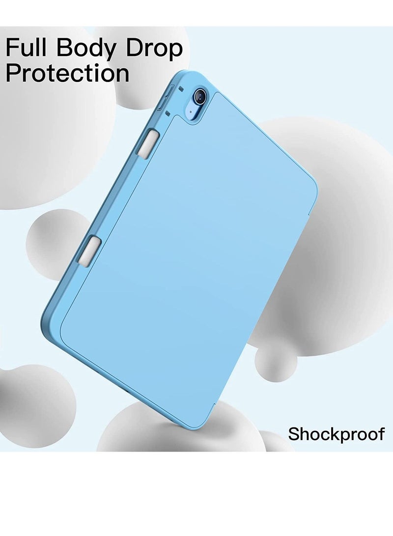 GENNEXT iPad 10th Generation 10.9 inch 2022 Case Flip Cover with Magnetic Closure Auto Wake/Sleep function having Pencil holder Slot - Image 3