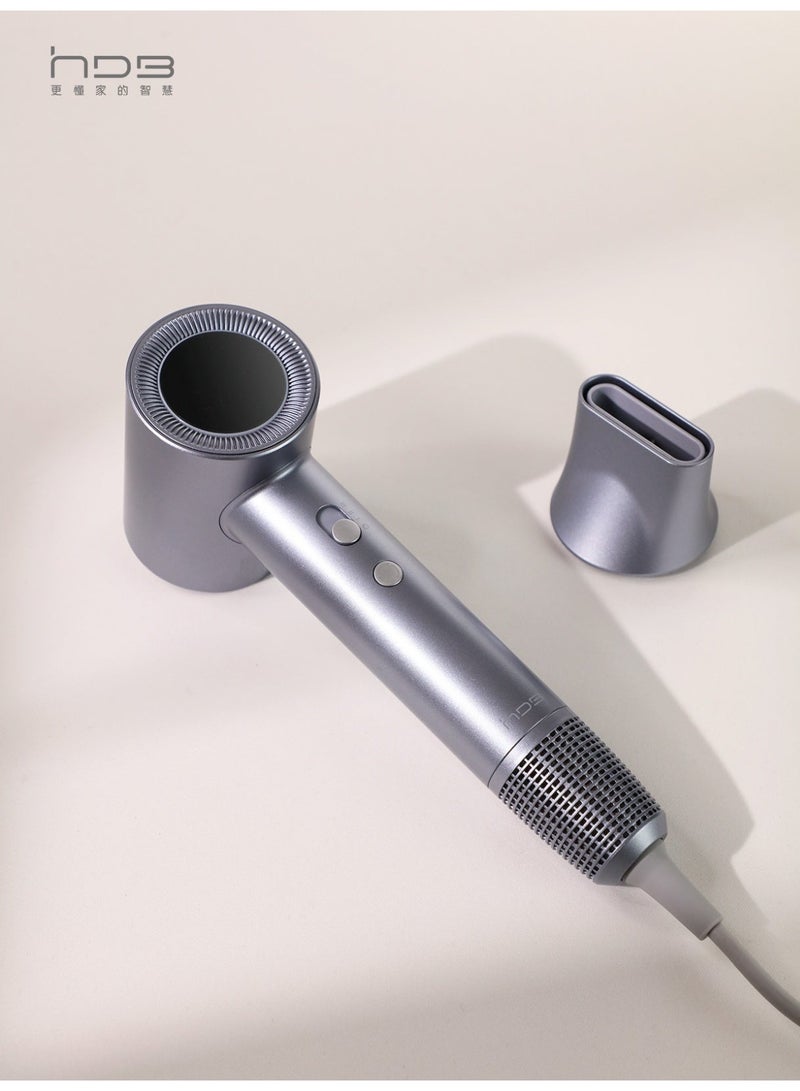 HDB Fast Hair Dryer – Lightweight High-Speed Hair Styler with Digital Temperature & 600M Negative Ions - Image 2