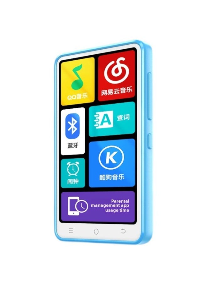 Newman Mp3 English Walkman Music Artifact Junior High School Student Version Dedicated Mp4 Wangyiyun Qq Music Player-Body Color:Student HiGh-end Smooth EiGht-core Version 16G-Memory Capacity:Body Memory + 32G Memory Card (50% Choice) - Standard ConfiGuration + HiGh-resolution Bluetooth Headset