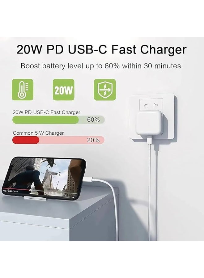WOWNOOR 20W fast charging PD UK plug 2-meter data cable kit from C to C interface - Image 5