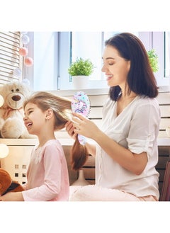 WAWSAM Unicorn Hair Brush Toddler Hair Brush Dry And Wet Hair Brush For All Hair Types Hair Brushes For Girls Kids Brush For Curly Hair Thick Hair  - Image 5