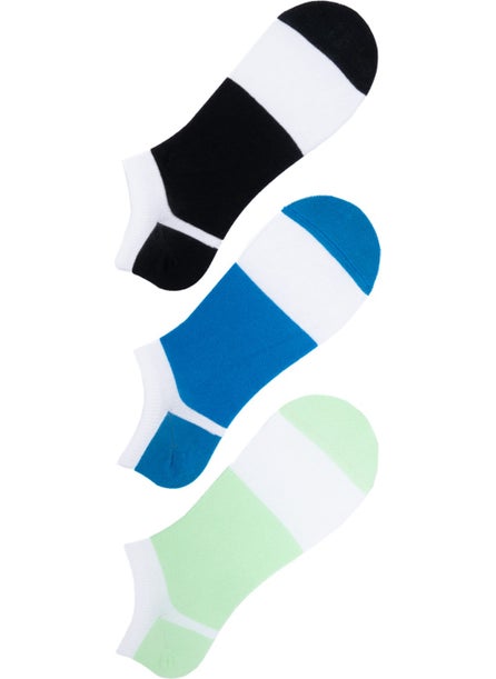 The Socks Company 3 Pairs of Men's Booties Socks  - Image 5