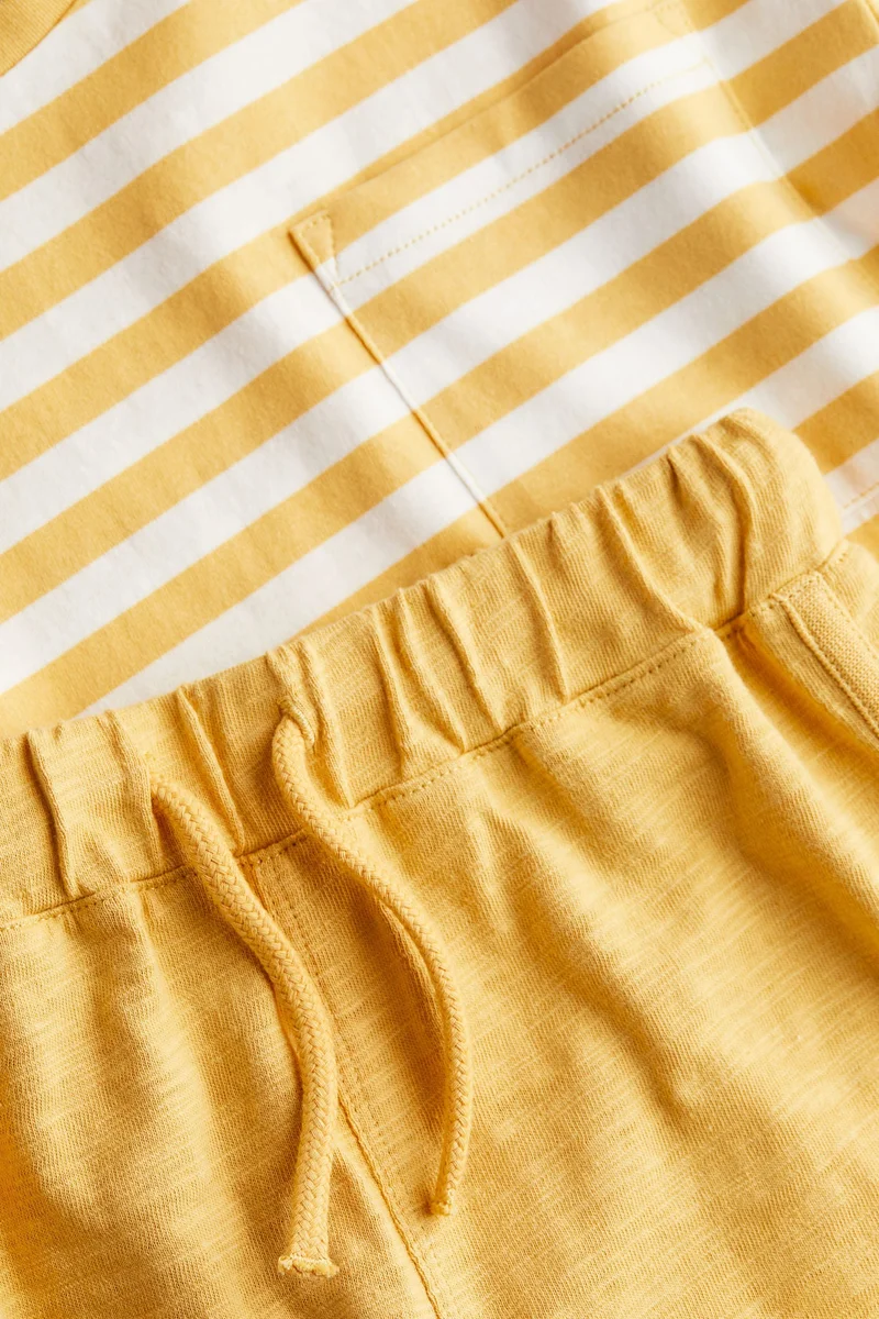 H&M 3-piece jersey set