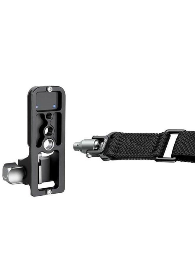 Leofoto SF-01 Replacement Foot, for Sony Full-Frame E-Mount Lenses, Strap Slot, QD Spot, 1/4" and 3/8 Screw Hole, Lightweight and Low Profile, Arca Compatible - Image 3