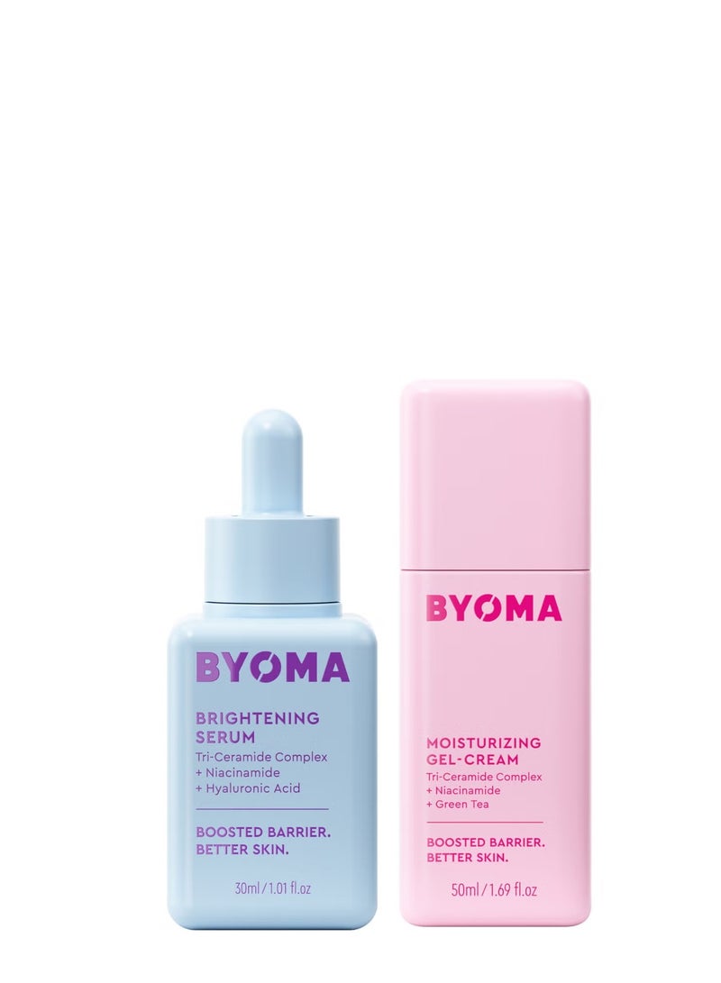 بيوما مجموعة سيروم تفتيح البشرة من بيوما 30 مل وكريم جل مرطب 50 مل - Image 4