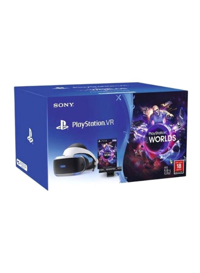 Sony PlayStation VR With Camera And Worlds Game White/Black/Silver - Image 4
