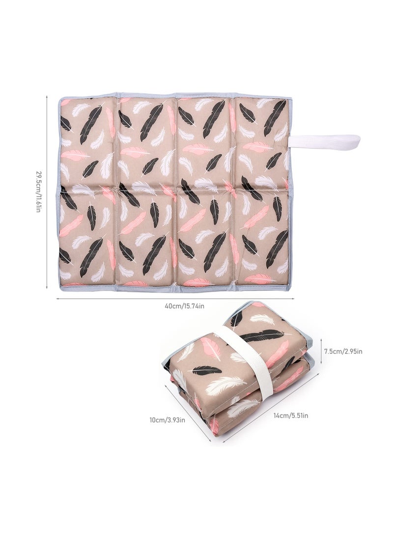 Zikra Portable Folding Sit Mat - 2 Waterproof Camping Cushions, Thermally Insulated Outdoor Seat Mats for Hiking, Walking, and Picnics - Lightweight and Easy to Carry. - Image 5