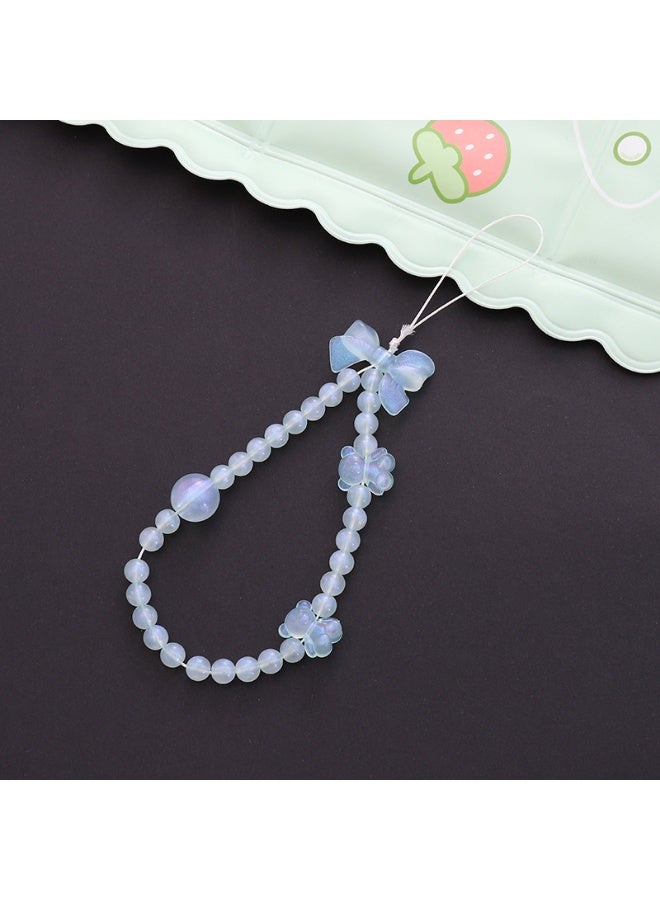 NIBEMINENT Phone Charm/ Chain Strap for Women Girls, Cute Cartoon Cell Phone Case Lanyard Wrist Strap