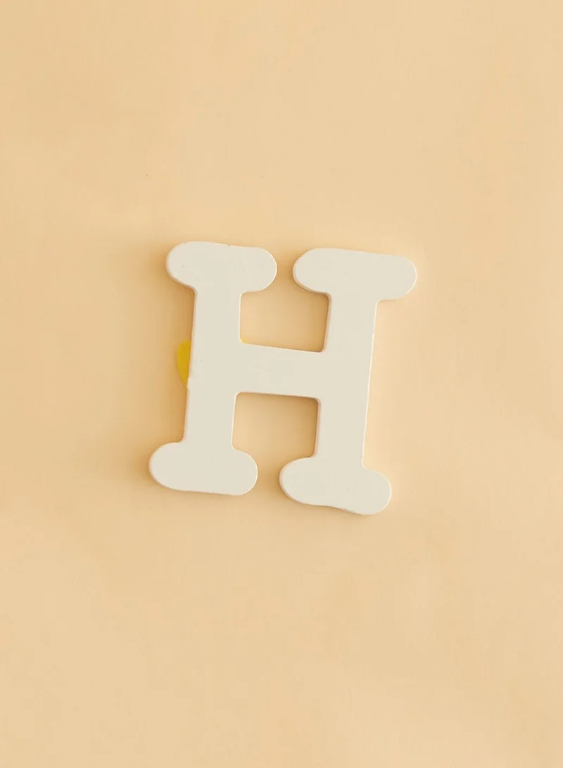 JoJo Maman Bebe Initial H Wooden Letter