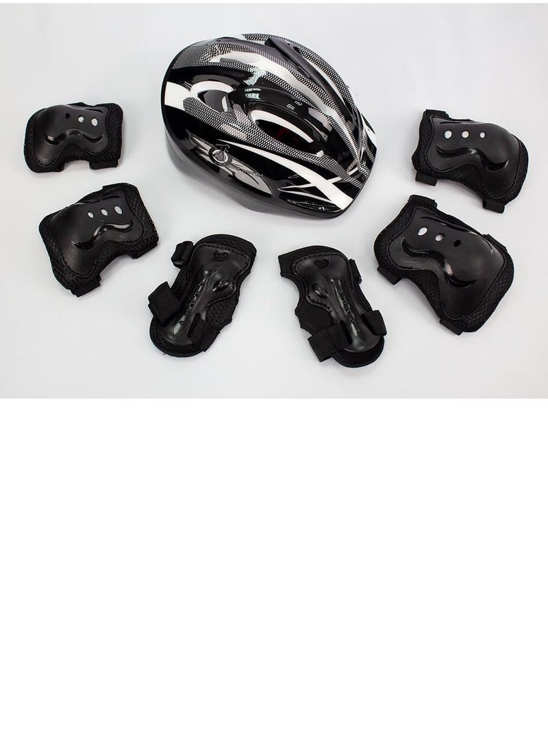 Soccerex Skates and Skateboard 7IN1  Protection Gear Set for Kids  - Image 1