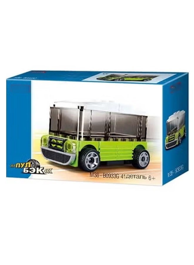Sluban Power Bricks Series - Bus Building Blocks 41PCS