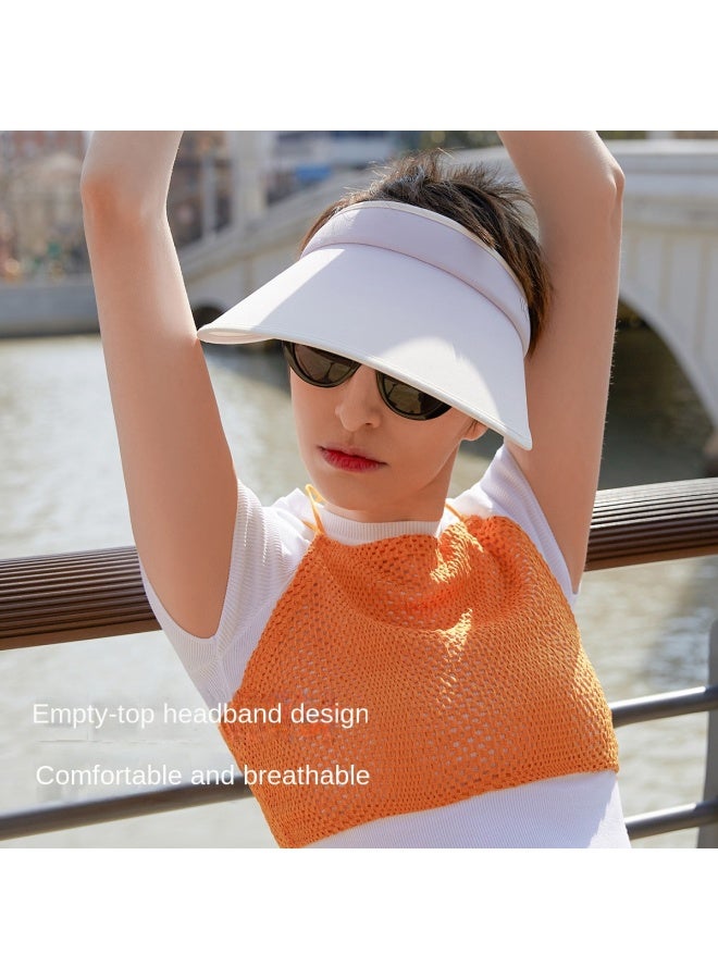 VVC قبعة شمسية مزدوجة لحماية الأشعة فوق البنفسجية مع تدرج للأماكن الخارجية - Image 3