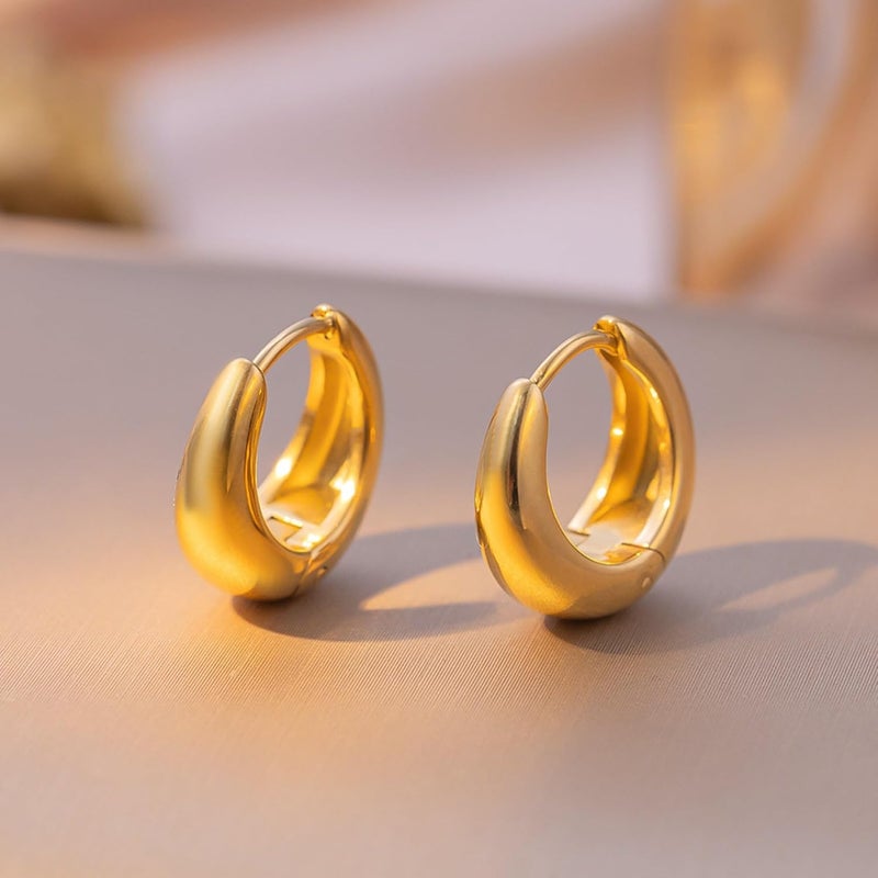 MONOZO Elegant Stainless Steel Women's Earrings—Latest Fashion Anti Tarnish Stud Earring for Girl - Image 5