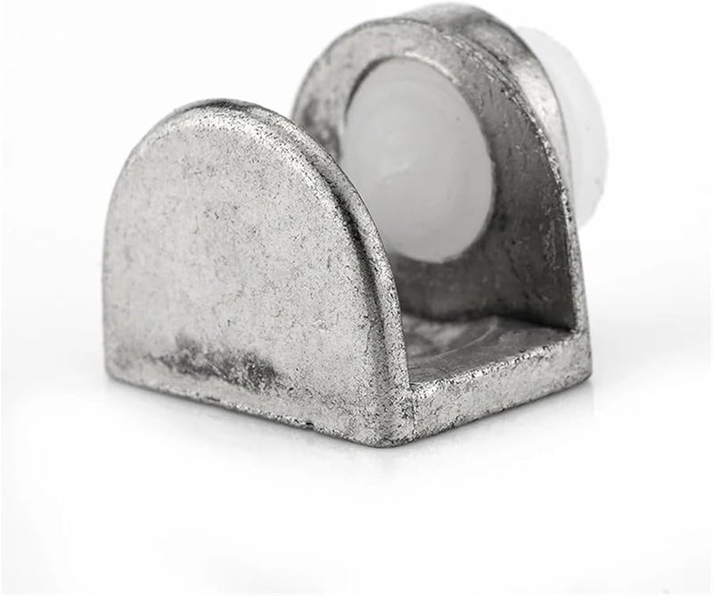 Half Round Glass Clamp Brackets 16pcs Furniture Hardware Shelves Support Corner Clips - Image 5