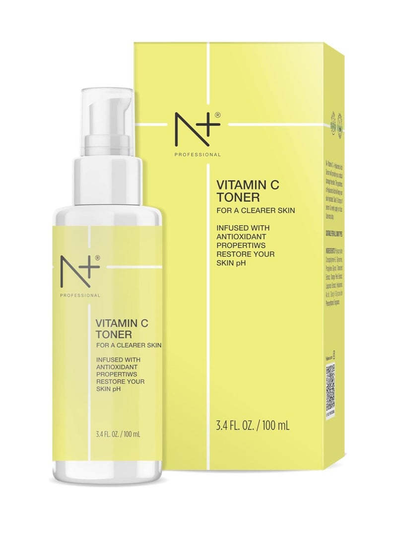 N Plus Professional N PLUS Professional Vitamin C Toner For Face, With Vitamin C For A Clearer Skin, 100Ml  - Image 1