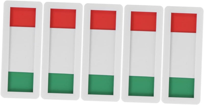 Garneck 1-5 Pieces Occupied Sign Reversible Sign for Office - Toilet and Conference Rooms - Sliding Sign and Adhesive Sign for Optimal Privacy and Use of Space - Image 1