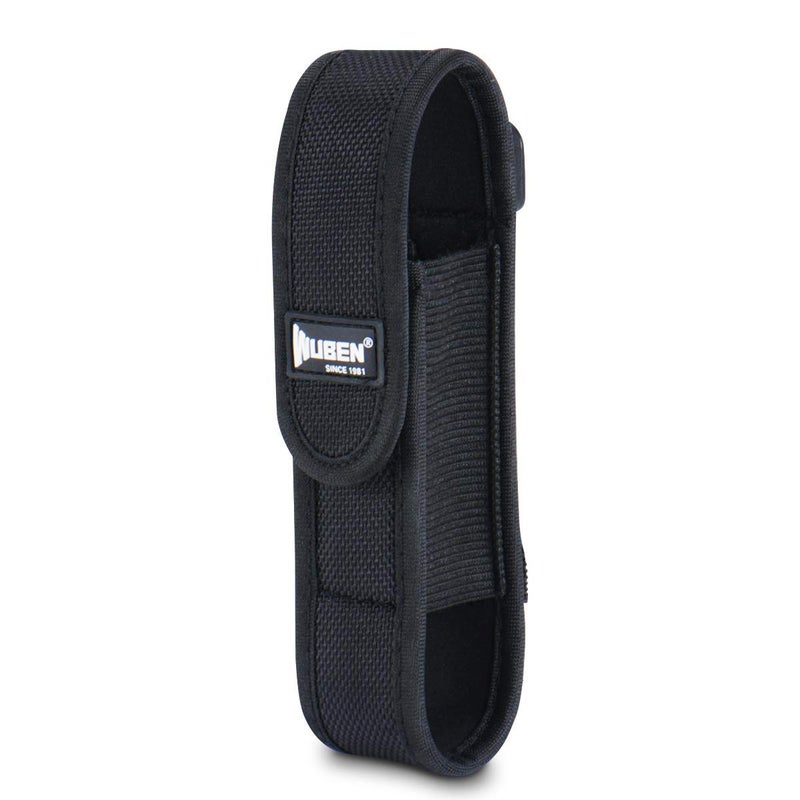 WUBEN Flashlight Holster LED Tactical Flash Light Nylon Pouch Holder Belt Adjustable Heavy Duty Carry Case 55x12 Flashlight not Included - Image 2