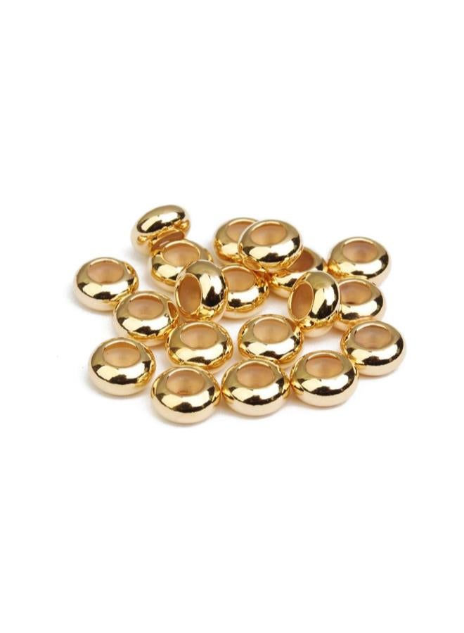 klarako 20pcs Stopper Beads Insert Silicone Stopper Beads Positioning Spacer Beads for DIY Crafts Jewelry Findings Charm Bracelets Hole 1mm - Image 3