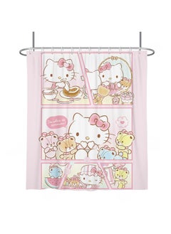 Comic Pink Illustration Hello Kitty