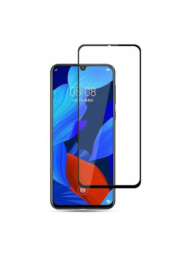 واقي شاشة من الزجاج المقوى لهاتف هواوي نوفا 5 برو زجاج شفاف / أسود