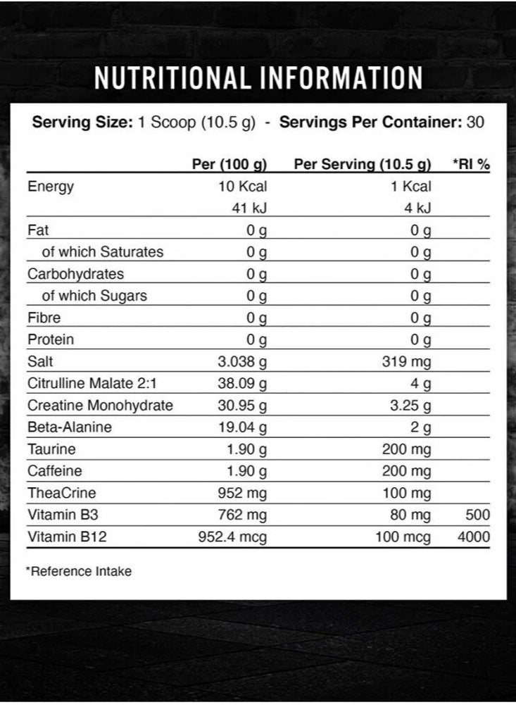 Applied Nutrition Energy powder ABE - Energy Flavour - 30 servings  - Image 3