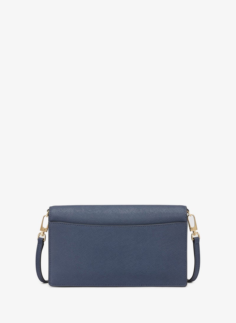 DKNY Echo Logo Flap Over Crossbody - Image 2